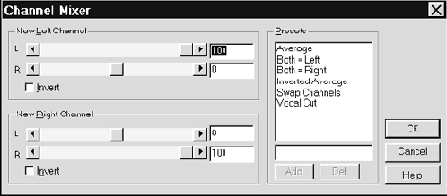 Channel mixer   