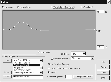 Fft filter       