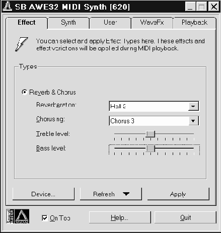 Awe control panel      